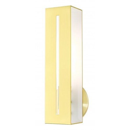Livex Lighting Satin BrassADA Single Sconce, 1 Light 45953-12