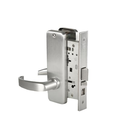 Best Mortise 45H Lock, Privacy, Lever, Escutcheon, Satin Chrome AM, RH 45H0L14J626AMRH