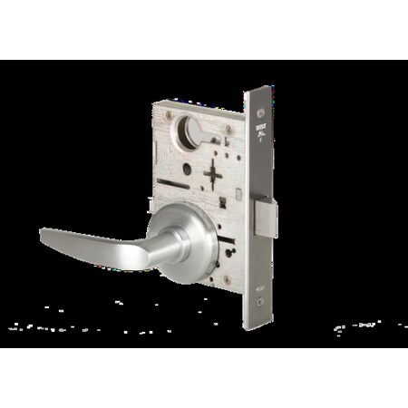 Best Mortise 45H Lock, Passage, Lever, Rose, Satin Chrome AM, RH 45H0N16H626AMRH