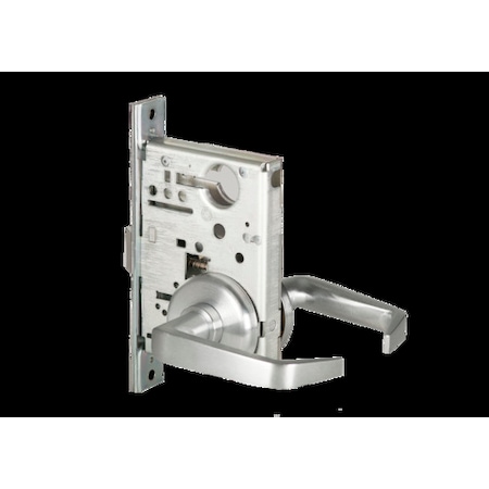 Best Mortise 45H Lock, Exit, Lever, Rose, Satin Chrome, RH 45H0NX15H626RH