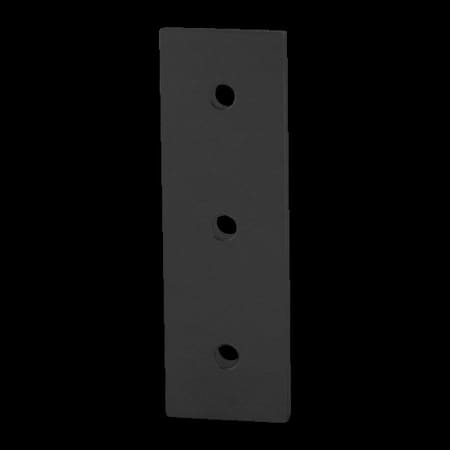80/20 Black 45 S 3 Hole Joining Strip 45-4306-BLACK