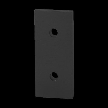 80/20 Black 45 S 2 Hole Joining Strip 45-4307-BLACK