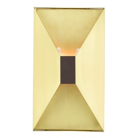 Livex Lighting Satin BrassADA Sconce, 2 Light 46002-12
