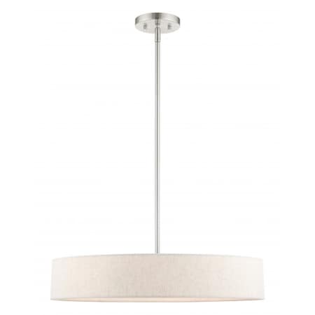 Livex Lighting Brushed NickelPendant, 4 Light 46034-91