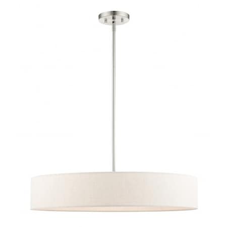Livex Lighting Brushed NickelPendant, 5 Light 46035-91