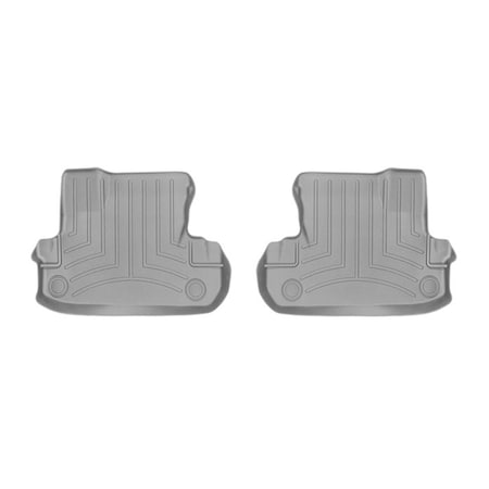 Weathertech Rear FloorLiners, Gray, 4610602 4610602