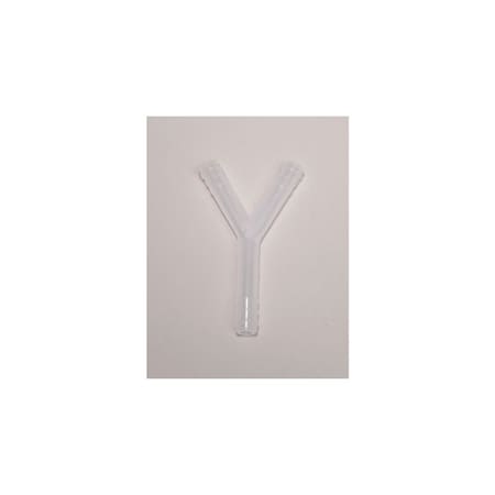 United Scientific PP Y-shaped Connectors for 10mm t, PK 12 46116
