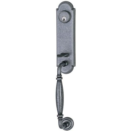 Emtek Satin Stainless Steel Handleset 461131NSATINSTEELLH 461131NSATINSTEELLH