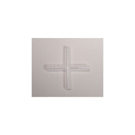 United Scientific PP 4-Way Connectors for 6mm tubin, PK 12 46121