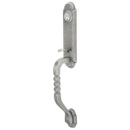 Emtek Satin Stainless Steel Handleset 462121SCSATINSTEELRH 462121SCSATINSTEELRH