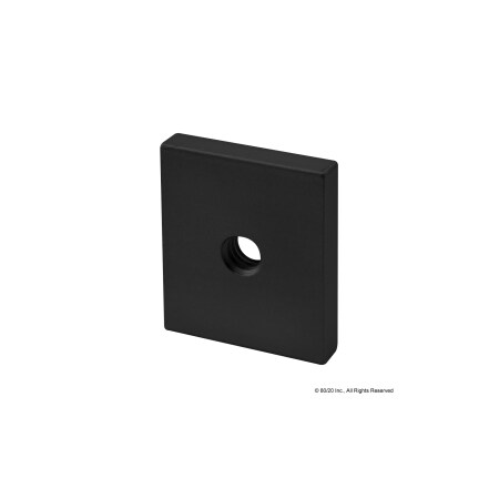 80/20 Black M8 X 1.25 Anti-Rotation Plate 4626-BLACK