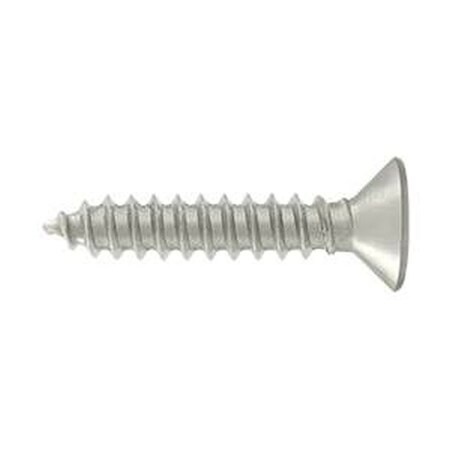 Deltana 1 in, Wood Screw, Nickel Steel SCWB1010U15.BG