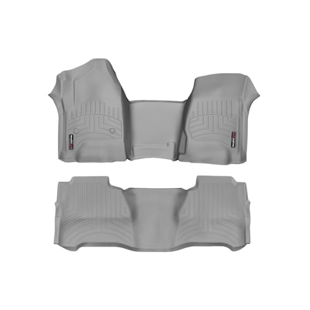 Weathertech Front FloorLiners, Gray, 466101 466101