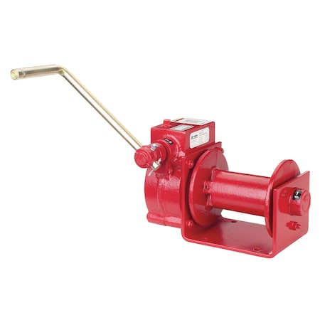 Thern Worm Gear Hand Winch, 750Lb Recommended 465