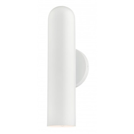 Livex Lighting Shiny White ADA Single Sconce, 1 Light 46750-69