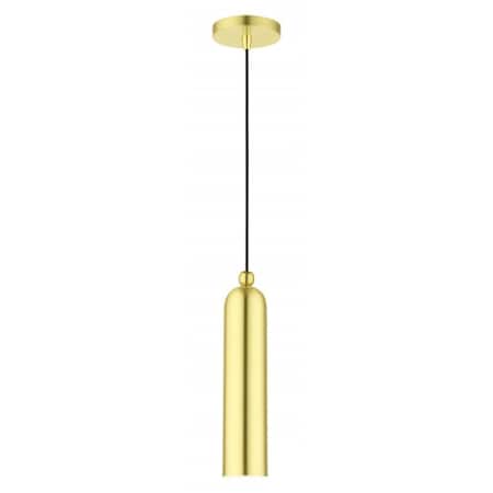 Livex Lighting Satin BrassPendant, 1 Light 46751-12