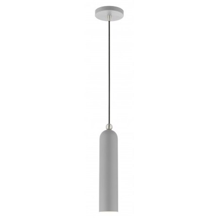Livex Lighting Nordic Gray Pendant, 1 Light 46751-80