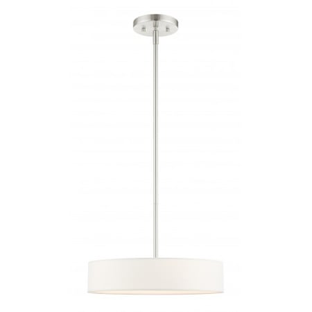 Livex Lighting Brushed Nickel Pendant, 4 Light 46923-91