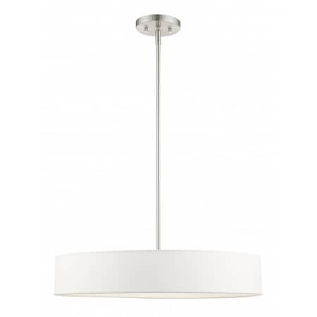 Livex Lighting Brushed Nickel Pendant, 4 Light 46924-91