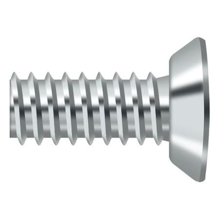 Deltana Machine Screw, St, No 10 X 1/2" Bright Chrome SCMS1005U26