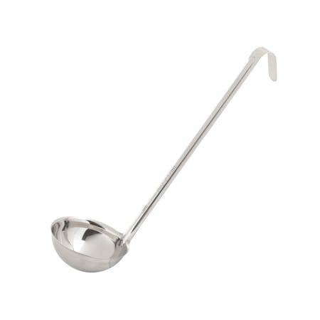 Tablecraft Stainless Steel Ladle, One-Piece, 8 oz 4708