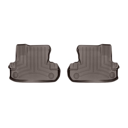 Weathertech Rear FloorLiners, Cocoa, 4710602 4710602