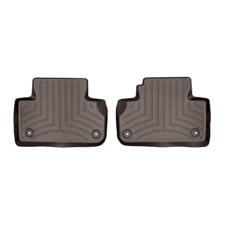 Weathertech Rear FloorLiners, Cocoa, 4711462 4711462
