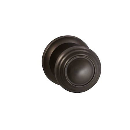 Omnia Knob 2-5/8" Rose Priv 2-3/4" BS T 1-3/4" Doors ULQ Antique Bronze 472 472/00C.PR5A