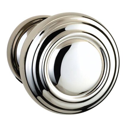 Omnia Knob 1-3/4" Rose Pass 2-3/8" BS T 1-3/8" Doors Bright Chrome 472 472/45.PA2