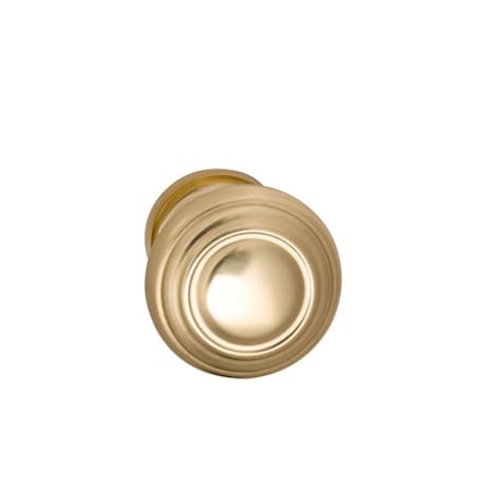 Omnia Knob 1-3/4" Rose Pass 2-3/4" BS T 1-3/8" Doors Bright Brass 472 472/45A.PA1