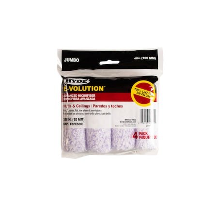 Hyde E-Volution MiniRollerCover3/8"Nap 3/4"Co 47311