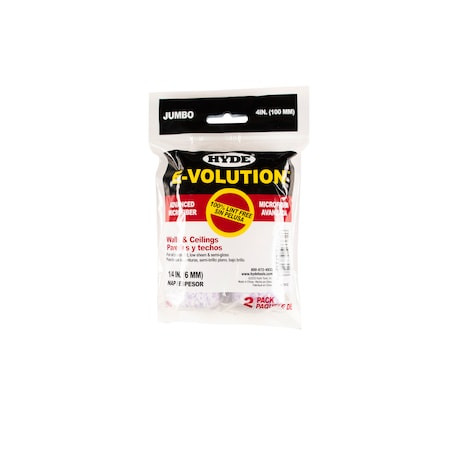 Hyde E-Volution MiniRollerCover1/4"Nap 3/4"Co 47312