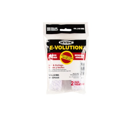 Hyde E-Volution, 1/4"Nap, 4", PK2 47314