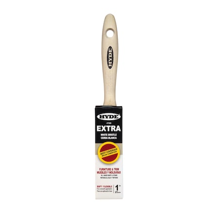 Hyde 1" Straight Soft, Paint brush, Wood Handle 47380