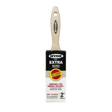 Hyde 2" Straight Soft, Paint brush, Wood Handle 47381