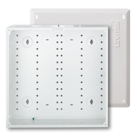Leviton Structured Media Center 14X14, Series 140 Enclosure W/ Flush 47605-140