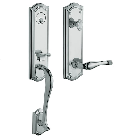 Baldwin Estate Bright Chrome Handlesets 85337.260.LENT