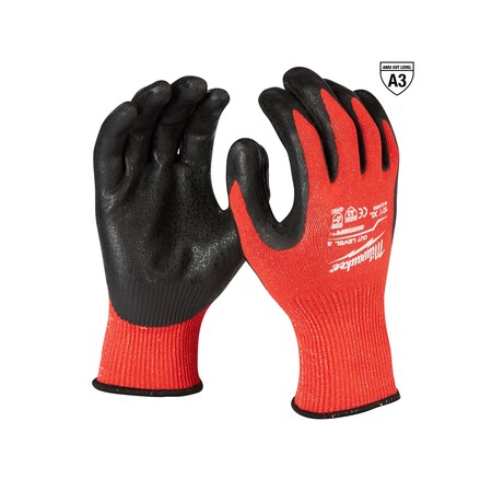 Milwaukee Tool 12 Pk Cut 3 Dipped Gloves - XL 48-22-8933B