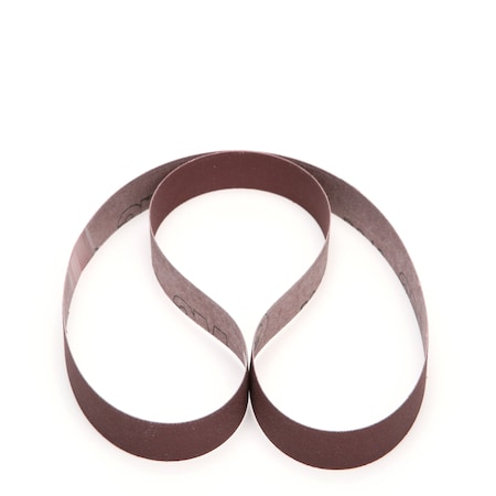 3M Sanding Belt, 1 in W, 42 in L, Aluminum Oxide, P240 Grit, Brown 341D 213