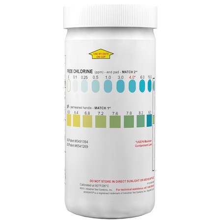 Sensafe Sensafe Chlorine 2 (epa Fc/ph), pk 12 481025