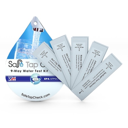 Safetap Safe Tap Check 9-way Water Test Ki, pk 12 487942