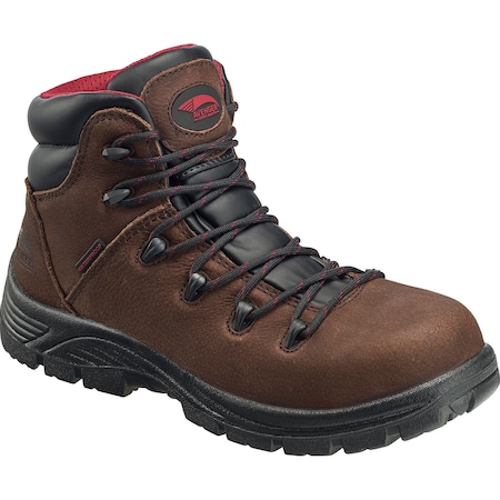 Avenger Safety Footwear Men's Hiker Boot, 7, Composite Toe, 6 in H, Brown, A7221 A7221