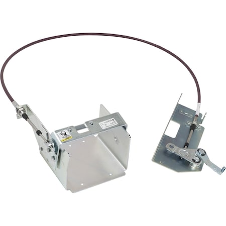 Square D Disconnect mechanism, circuit breaker, cable operated, 250A, 4 poles, MG-NSF circuit breaker, 60 inch cable 9422CSF504