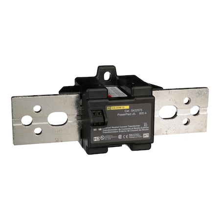 Square D Circuit breaker accessory, PowerPacT L, MicroLogic, external neutral current transformer, ENCT, 400A to 600A S432575
