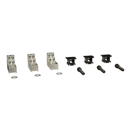 Square D Circuit breaker accessory, PowerPacT H, connector, power distribution, 15A to 150A, qty 3 PDC6HD6