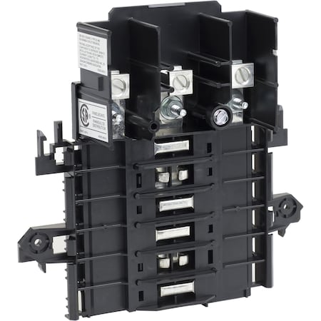 Square D Base, QO plug on circuit breakers Use With, 120/240V AC, 125A QON312L125