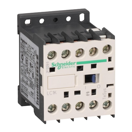 Schneider Electric IEC Magnetic Contactor, 1NC, 120V AC, 3 P, Screw Clamp LC1K0901G7