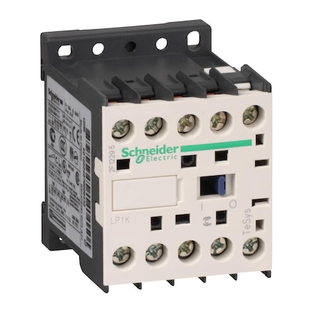 Schneider Electric IEC Magnetic Contactor, 4NO, 24V DC, 4 P, Screw Clamp LP1K12004BD