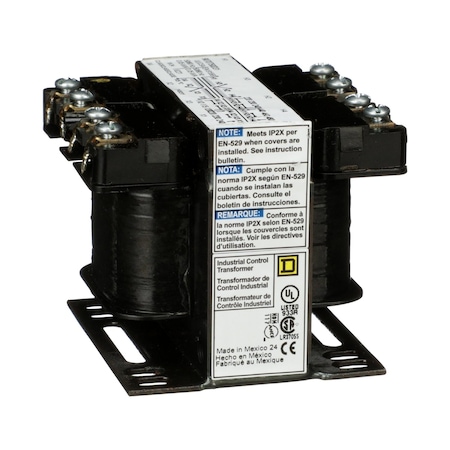 Square D Control Transformer, 50 VA, Not Rated, 120/240V, 240/480V 9070T50D31