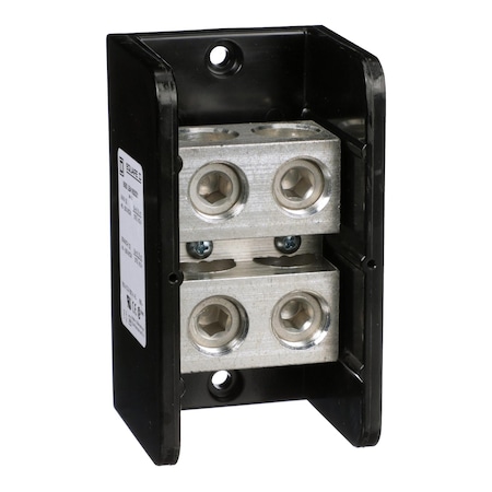 Square D Power Distribution Block, Open, 1 Pole, 760 A Copper, 600 V AC/DC, Surface Mount 9080LBA1652021